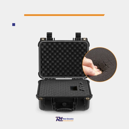 Uniwersalna walizka transportowa GIGCase6 - IP67 - czarna Power Dynamics