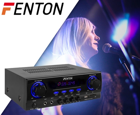 Wzmacniacz karaoke 2x 200W BT AV440 Fenton