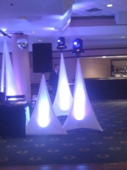 Materiał na statyw kolumnowy LYCRA-STAND-1.2M Biały