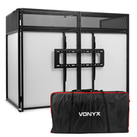 Pulpit DJ-Booth Pro z uchwytem na TV DB6 Vonyx