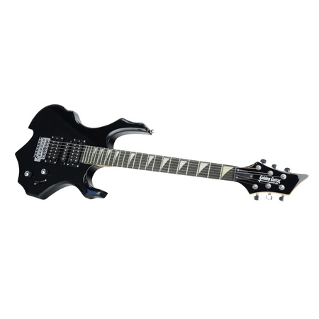 Gitara elektryczna - kompletny zestaw -Golden Guitar RFL-5 Czarny