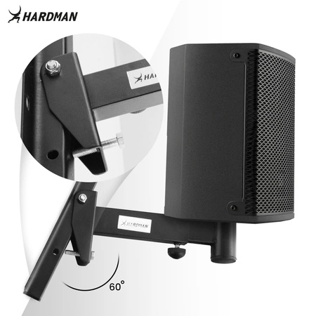 Statyw kolumnowy ścienny 2 szt HWS2 Hardman