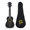 Zestaw: Ukulele sopranowe 21" HRF21 czarne+ akcesoria Golden Guitar