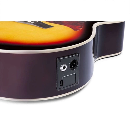 Zestaw: Gitara elektroakustyczna ShowKit Max sunburst+ wzmacniacz+ akcesoria