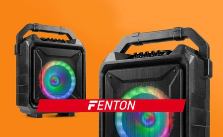 Głośnik bluetooth 8'' MOVE80 LED BT bateria Fenton