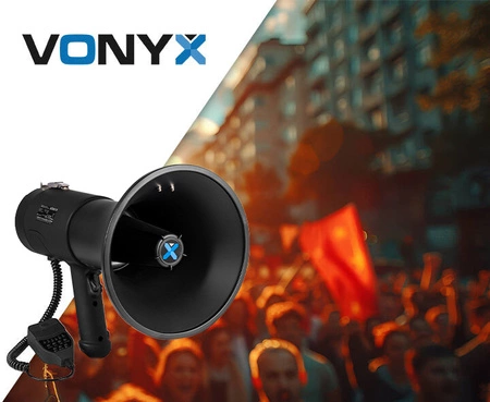 Megafon Vonyx MEG075 75W Czarny Matowy