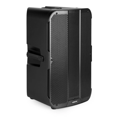 Zestaw kolumn aktywnych Vonyx VD715A z Bluetooth i bezprzewodowym parowaniem stereo - Bi-amp - 15 cali - 1800W+ statywy