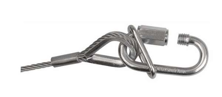 Linka zabezpieczająca BeamZ 70 cm do 20 kg