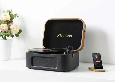 Gramofon w walizce RP315 Audizio HQ BT czarny