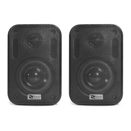 System zewnętrznych czarnych głośników 2 x 3" BGO30 z 12V wzmacniaczem mobilnym