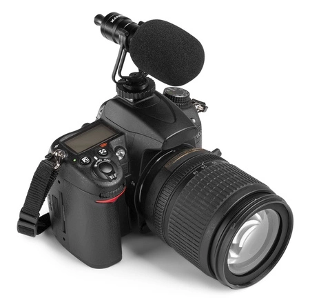 Mikrofon pojemnościowy Vonyx CMC200 do aparatu i smartfonu