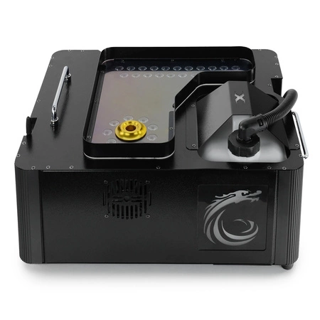 Zestaw: Wytwornica dymu pionowego i poziomego ARES 3000LED Firefog+ płyn 5l