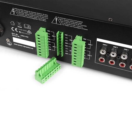 6 strefowy system instalacyjny z czarnymi głośnikami 20 x 4" BV40B