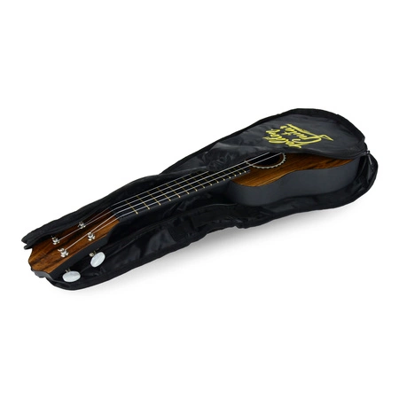 Zestaw: Ukulele sopranowe ciemne GBU10+ akcesoria Golden Guitar