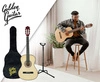 Zestaw: Gitara klasyczna 4/4 38" kolor naturalny Golden Guitar+ akcesoria+ 2x statyw+ podnóżek gitarowy