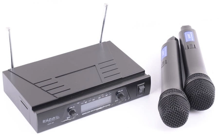 Mikrofonowy zestaw bezprzewodowy Ibiza UHF20