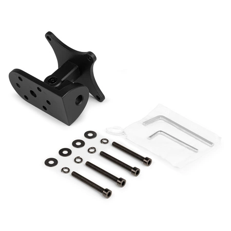 Zestaw: Kolumna pasywna 6" czarna+ uchwyt ścienny obrotowy