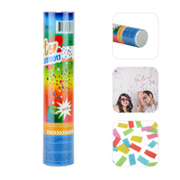 Tuba - wyrzutnia konfetti 20 cm - wielokolorowy