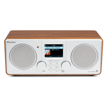 Radio internetowe Foza WiFi Stereo z DAB+ srebrne Audizio