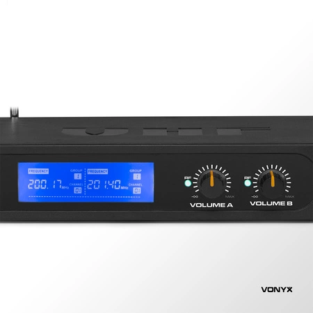 Zestaw mikrofonów nagłownych VHF Vonyx WM522B