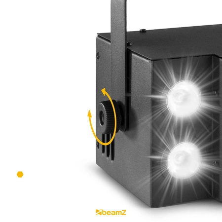 Efekt imprezowy StrobeDerby 2w1 RGBAWP Beamz