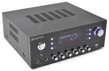 Wzmacniacz karaoke stereo AV-120FM MP3 Skytronic