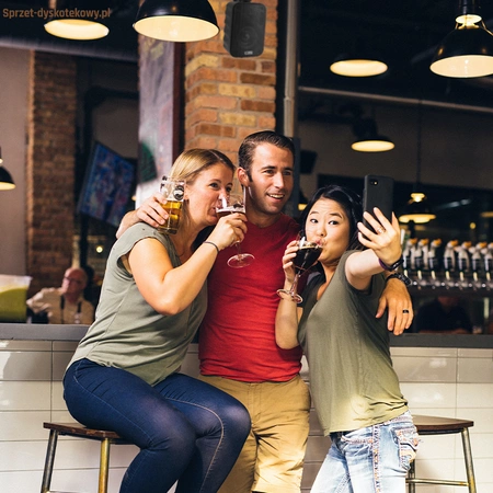 Kolumny instalacyjne 3" 60W IPX5 PD BGO30 czarne w zestawie 2szt