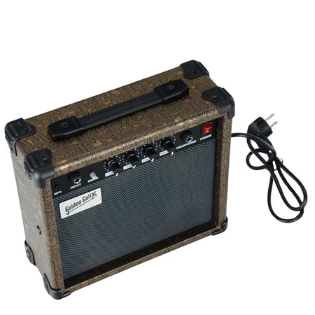 Wzmacniacz gitarowy GA-20 - złoty Golden Guitar
