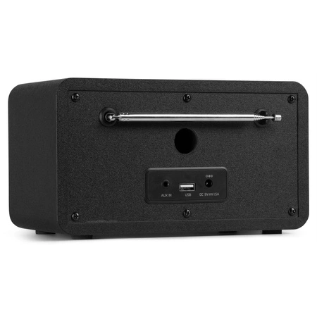 Radio cyfrowe DAB+ FM Avio srebrne Audizio