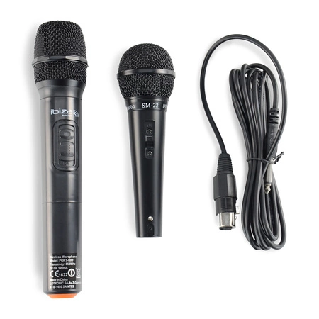 Kolumna mobilna Ibiza PORT8UHF-MKII-TWS