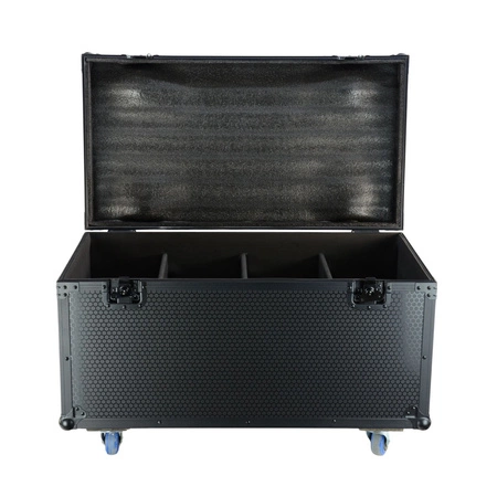 Zestaw: 4x Reflektor retro H1 RGB+W LED DMX + case transportowe