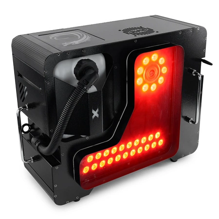 Zestaw: Wytwornica dymu pionowego i poziomego ARES 3000LED Firefog+ płyn 5l