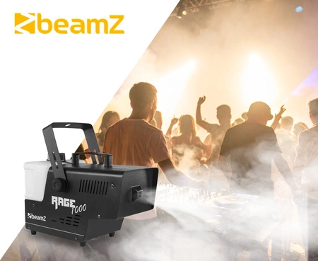 Wytwornica dymu z pilotem BeamZ Rage 1000