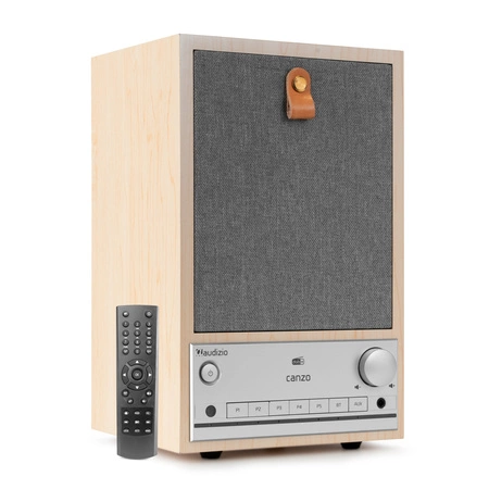 Radio internetowe DAB+/FM BT WIFI Canzo Audizio jasne drewno