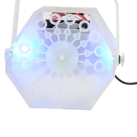 Zestaw: wytwornica baniek LED RGB LBM10-Clear + płyn 5 l