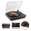 Gramofon RP113B z wejściem/wyjściem BT czarny Audizio