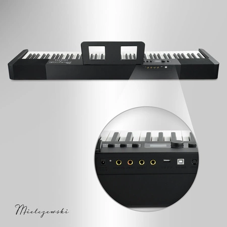 Pianino cyfrowe 88 klawiszy ważonych młoteczkowych Arietta Mielczewski