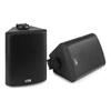 Zestaw odpornych na warunki pogodowe głośników 4 x 5.25" BC50V czarnych z wzmacniaczem bluetooth