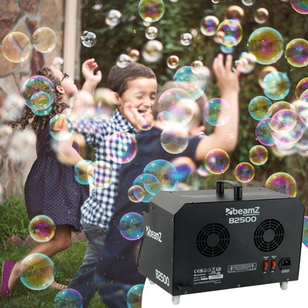 Zestaw: Wytwornica baniek podwójna B2500+ płyn do baniek 1l BeamZ