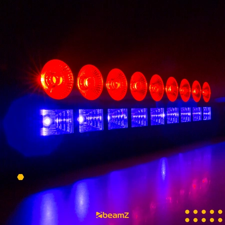 Belka oświetleniowa LED Efekt 2w1 RGBW i UV LCB99 Beamz