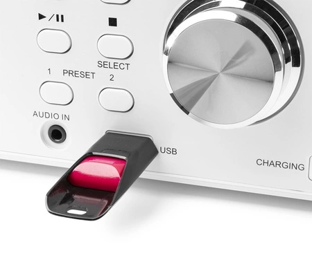 System muzyczny PRATO ALL-IN-ONE CD / DAB + biały