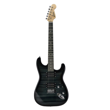 Gitara elektryczna - kompletny zestaw -Golden Guitar STEG-35 Czarny