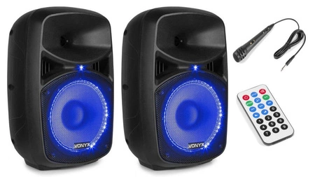 Zestaw Karaoke dla dorosłych z kompletną instalacją dźwiękową - Bluetooth - 400W