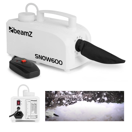 Zestaw: Wytwornica śniegu 600W Snow600+ płyn do śniegu 5l