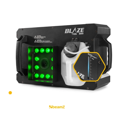 Wytwornica dymu pionowego BLAZE800 12x4W 4w1 LED Beamz