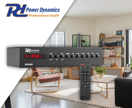 Wzmacniacz 80W 4 Ohm Wi-Fi BT Power Dynamics