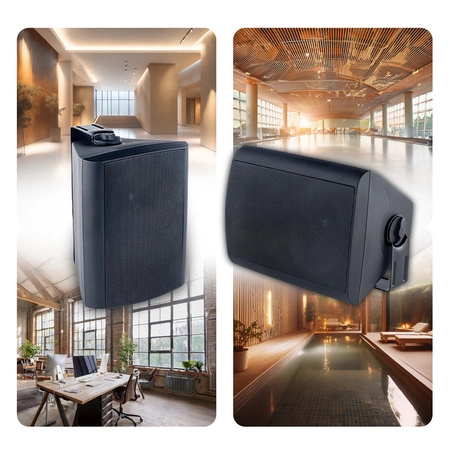 Kolumna ścienna 5'' 30W/ 100V AK30-B czarna Audioport