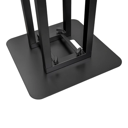 Czarny totem 100-175cm PTS23B z akcesoriami Hardman