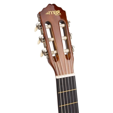 Zestaw: Gitara klasyczna 39'' SoloArt Max brązowa+ akcesoria