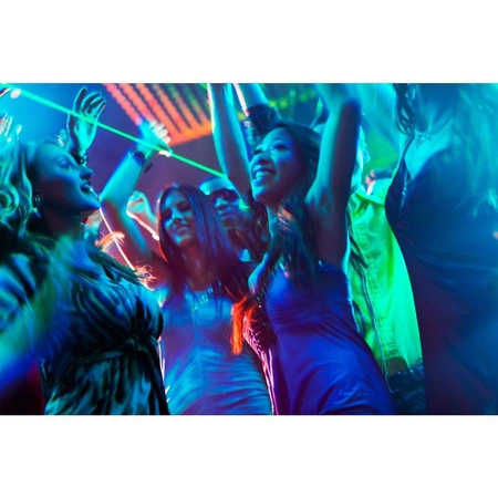 Zestaw 4 szt kolorowych stroboskopów LED BeamZ